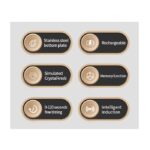 لامپ یو وی ال ای دی ناخن شارژی بلوکیو مدل BQL13 - تصویر 7