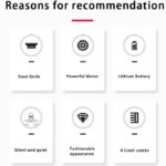 ماشین اصلاح شارژی کارینا V-897